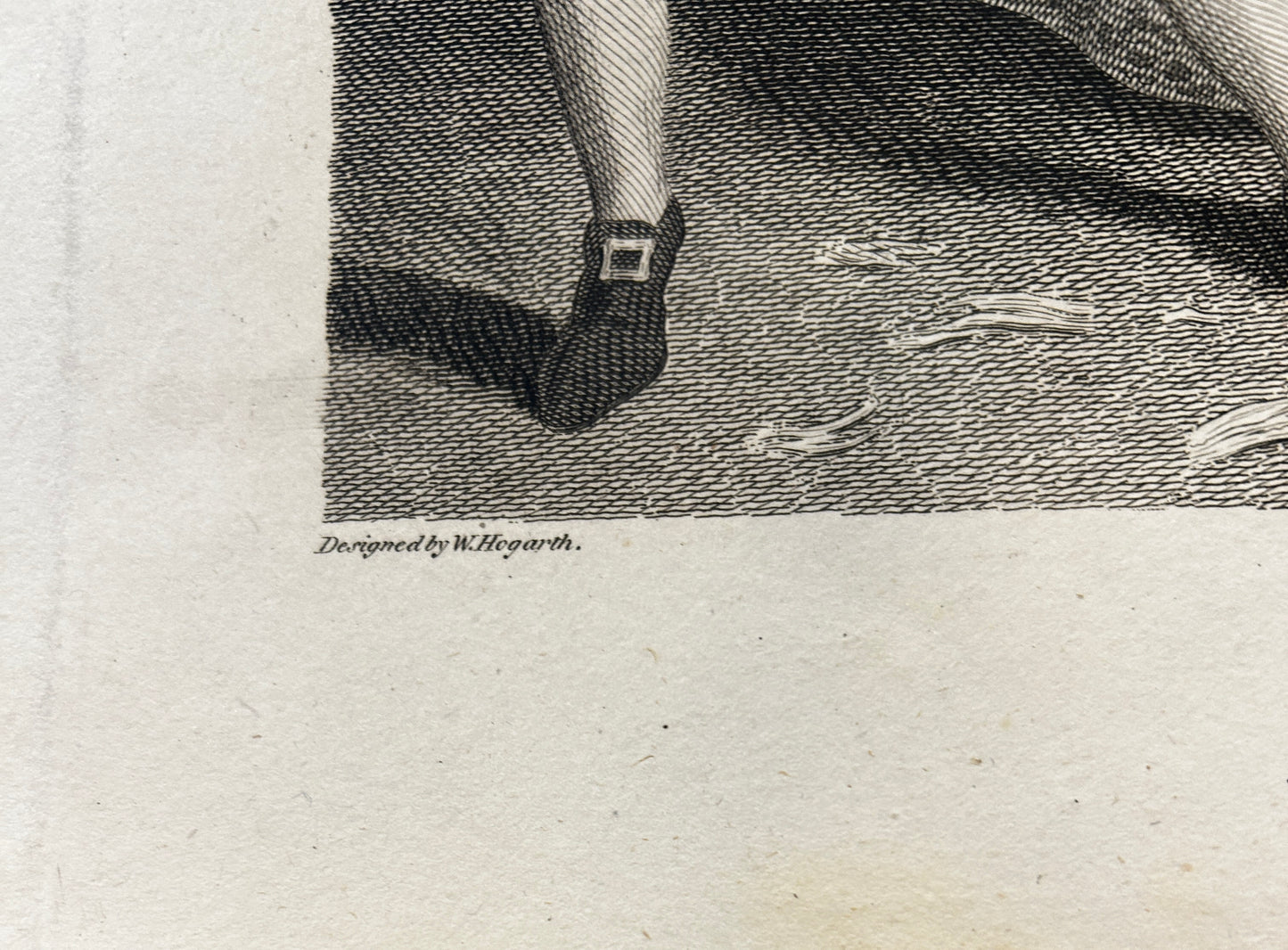 18th Century "The Harlot's Progress" From the Series of the Set of Six Antique Engravings, William Hogarth,