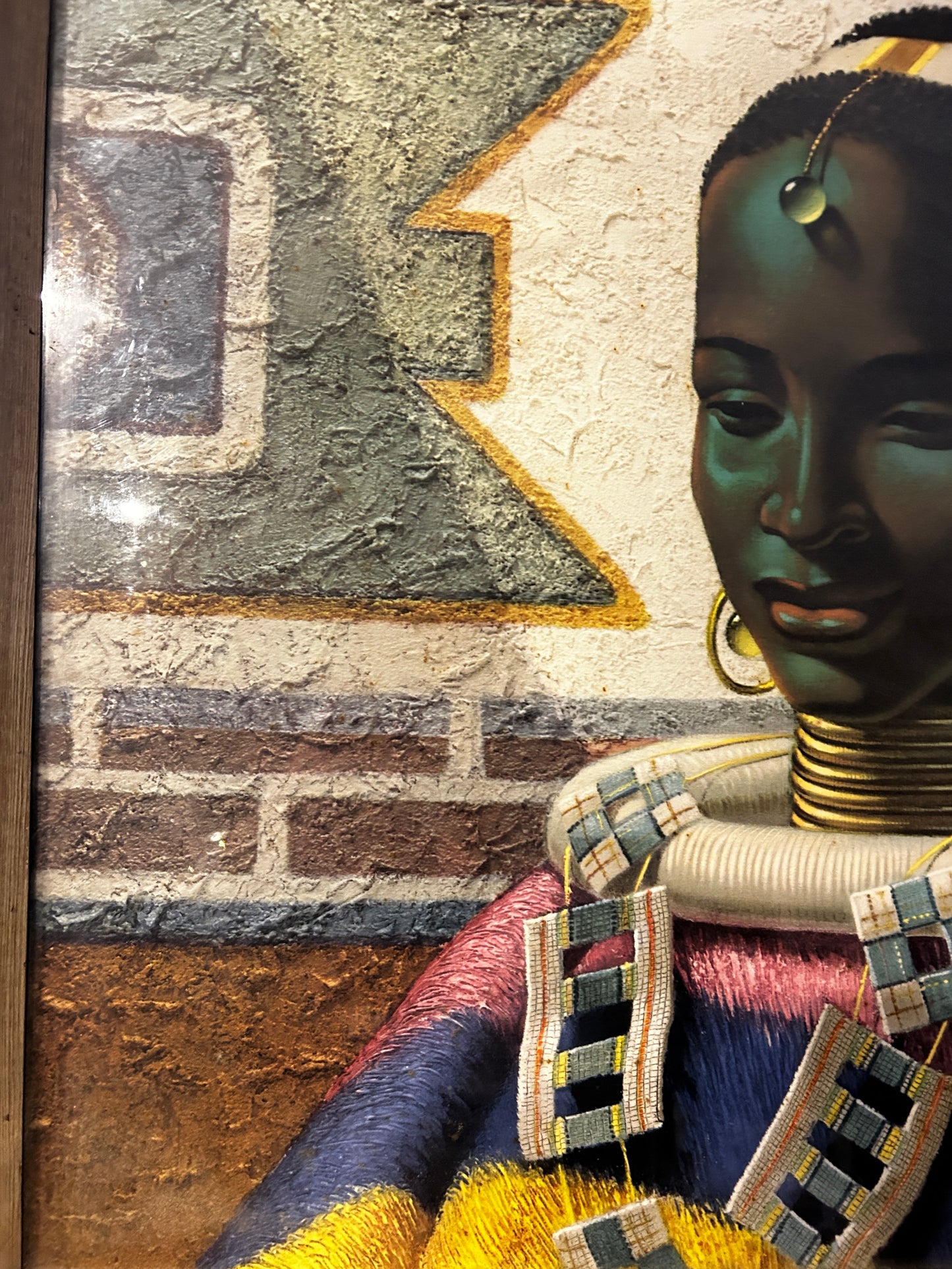 Rare “Ndebele Girl” print by Vladimir Tretchikoff
