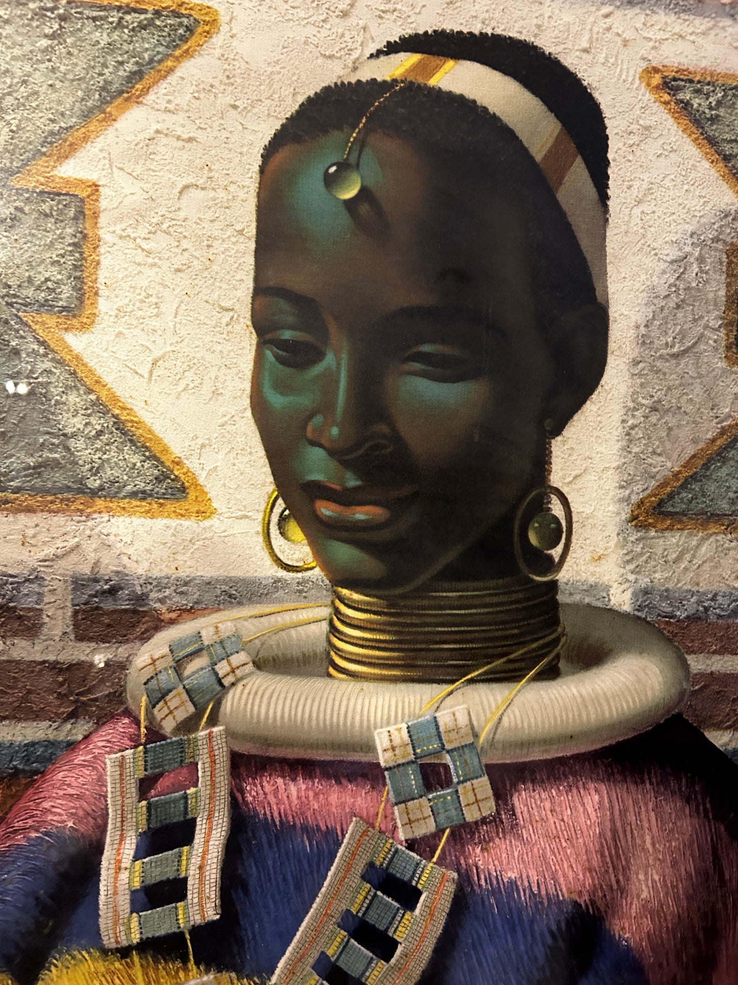 Rare “Ndebele Girl” print by Vladimir Tretchikoff