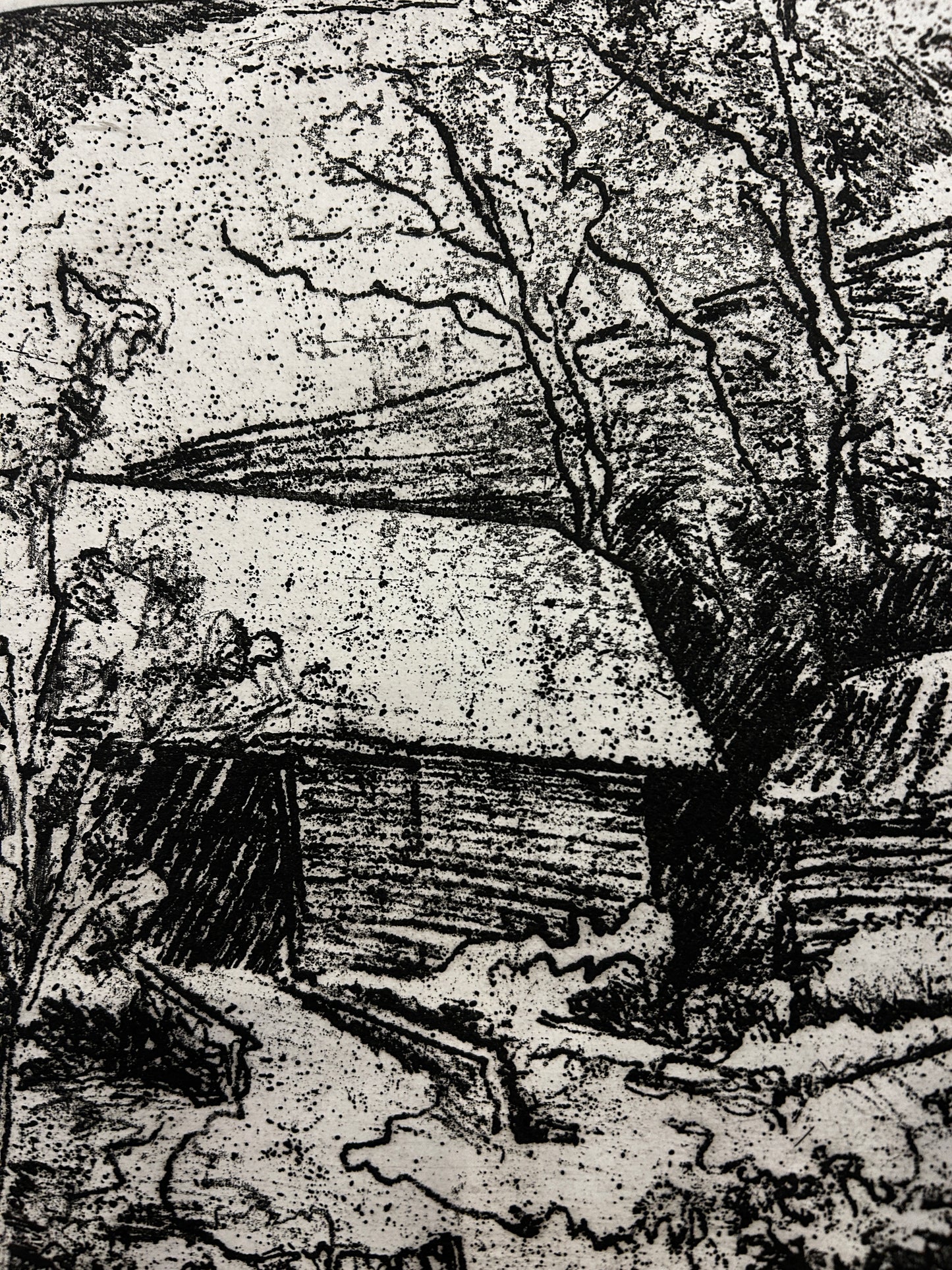 Barn at Compton Valence, by Christopher Browne