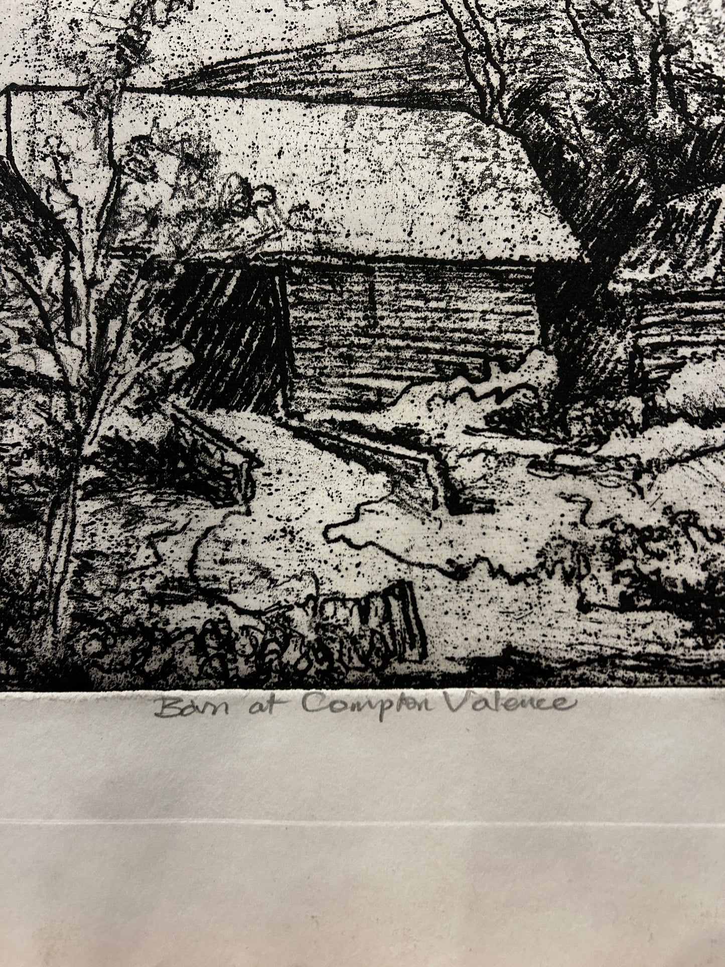 Barn at Compton Valence, by Christopher Browne