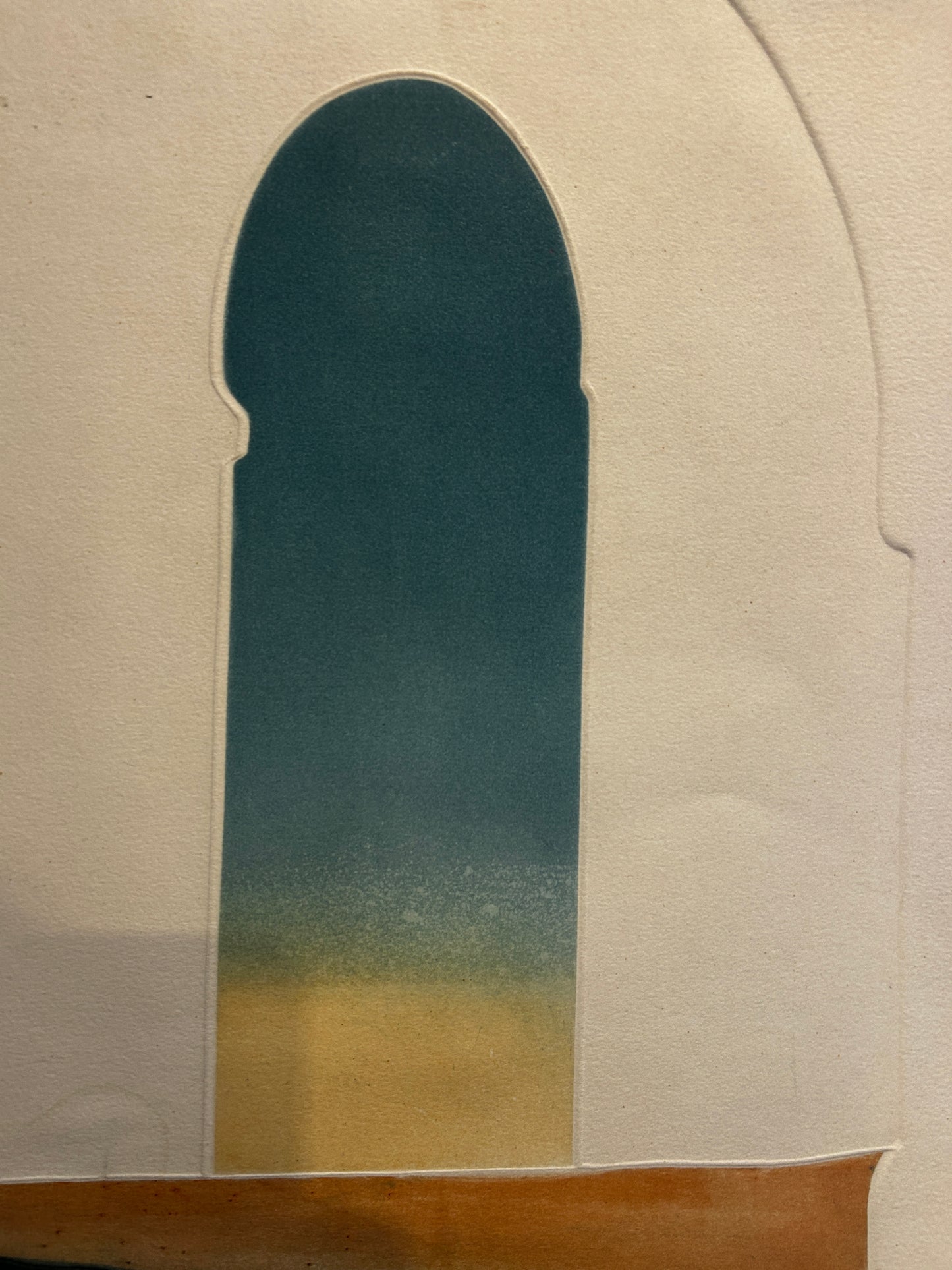 Rima Farah Limited Edition Embossed Signed Etching
