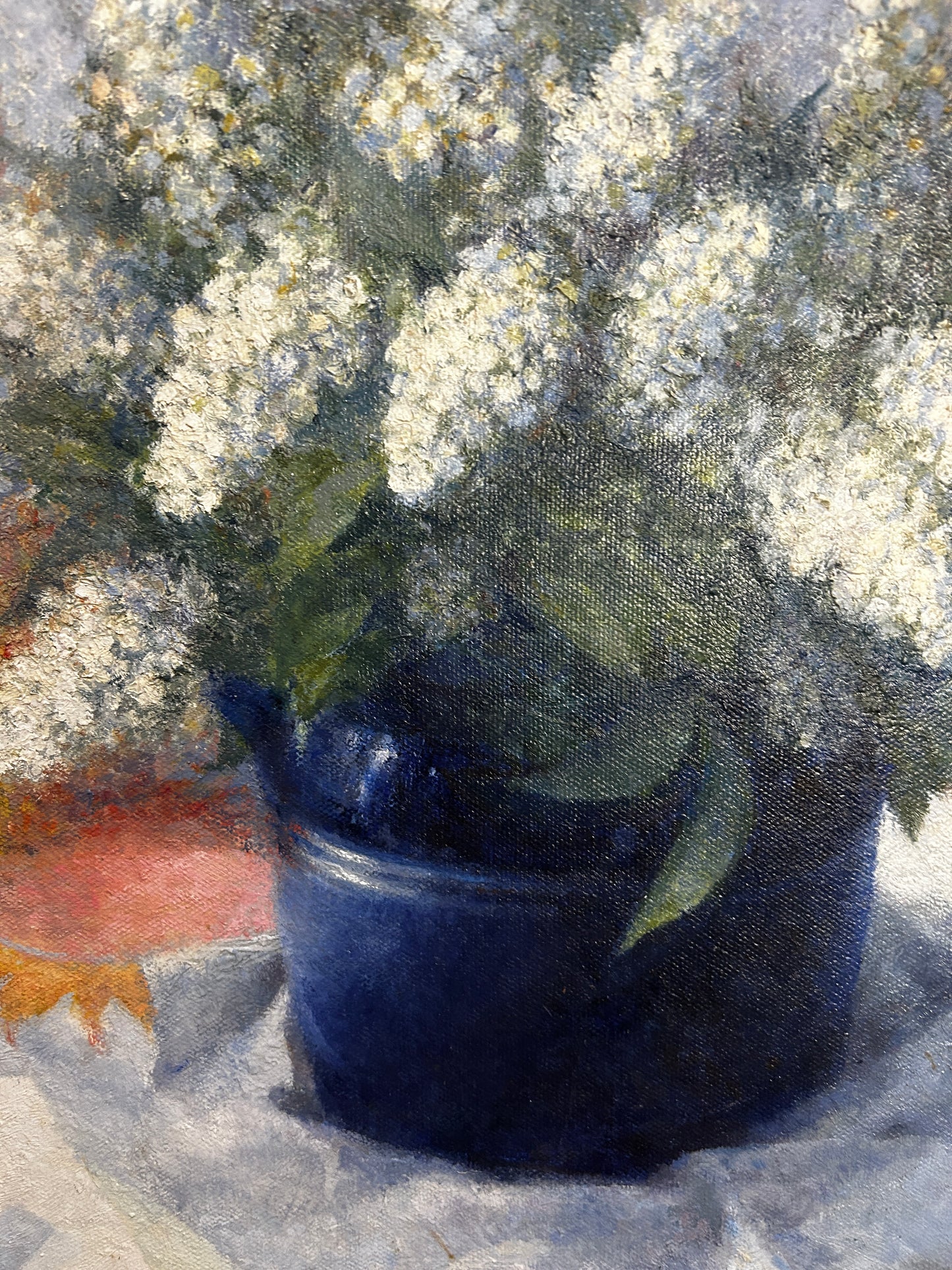 Still Life Spring Floral Oil on Canvas