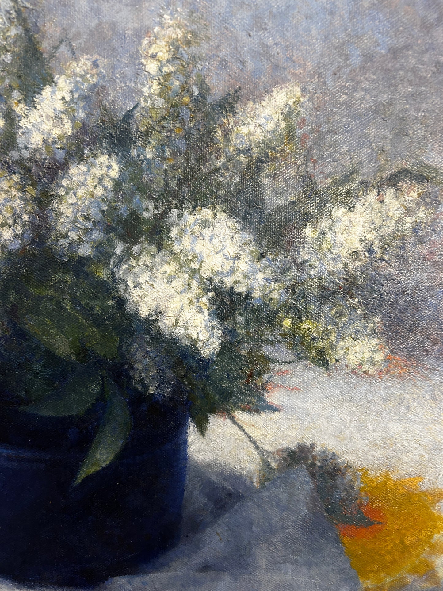 Still Life Spring Floral Oil on Canvas