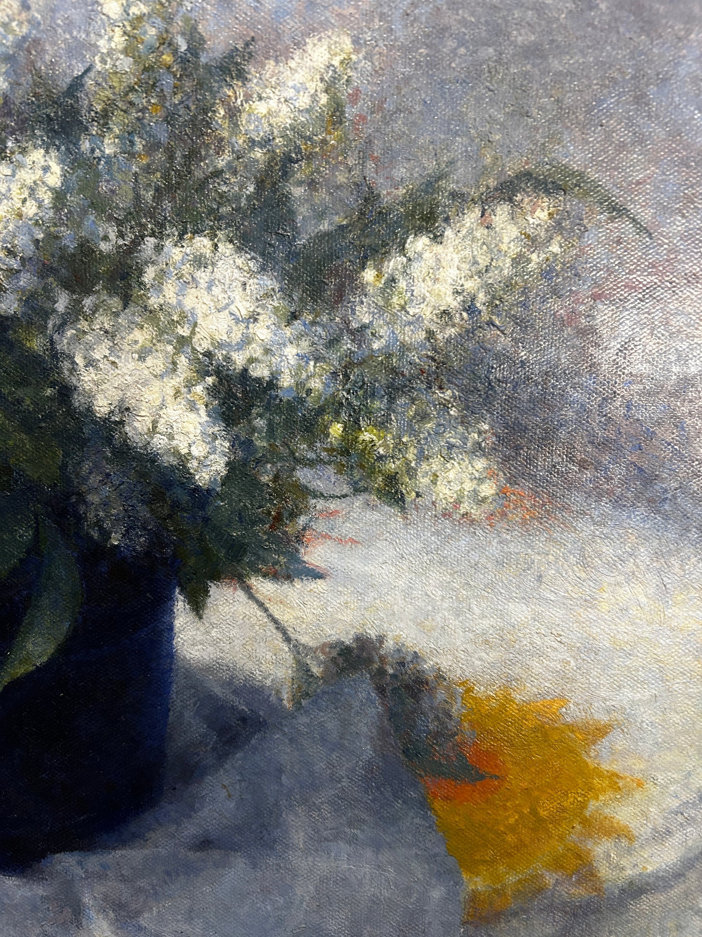 Still Life Spring Floral Oil on Canvas