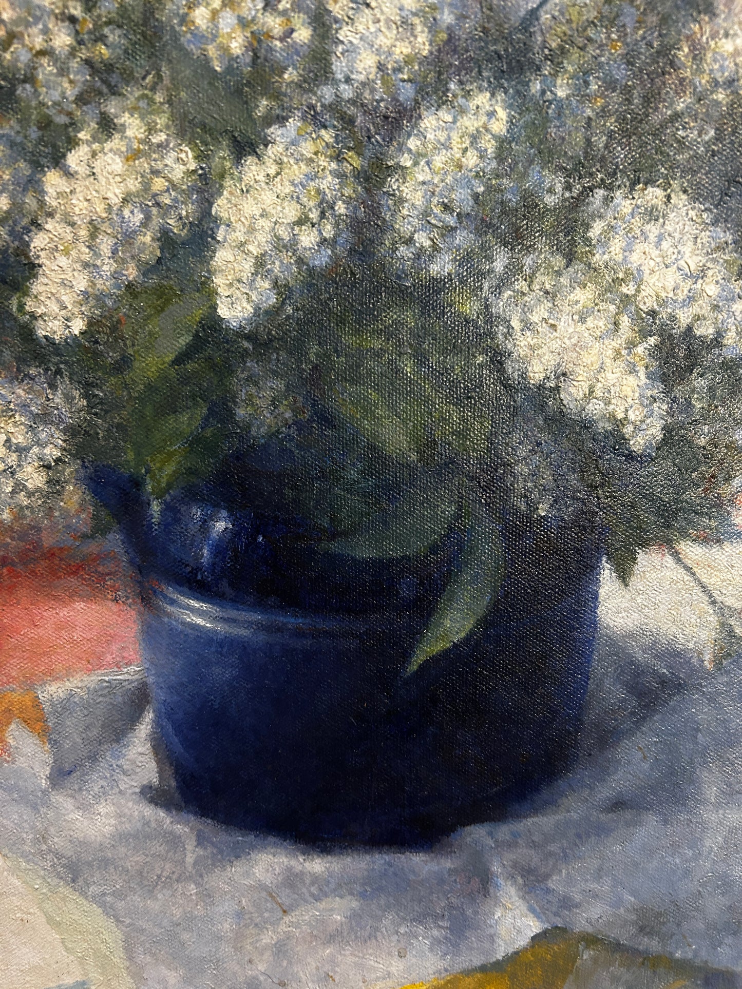 Still Life Spring Floral Oil on Canvas