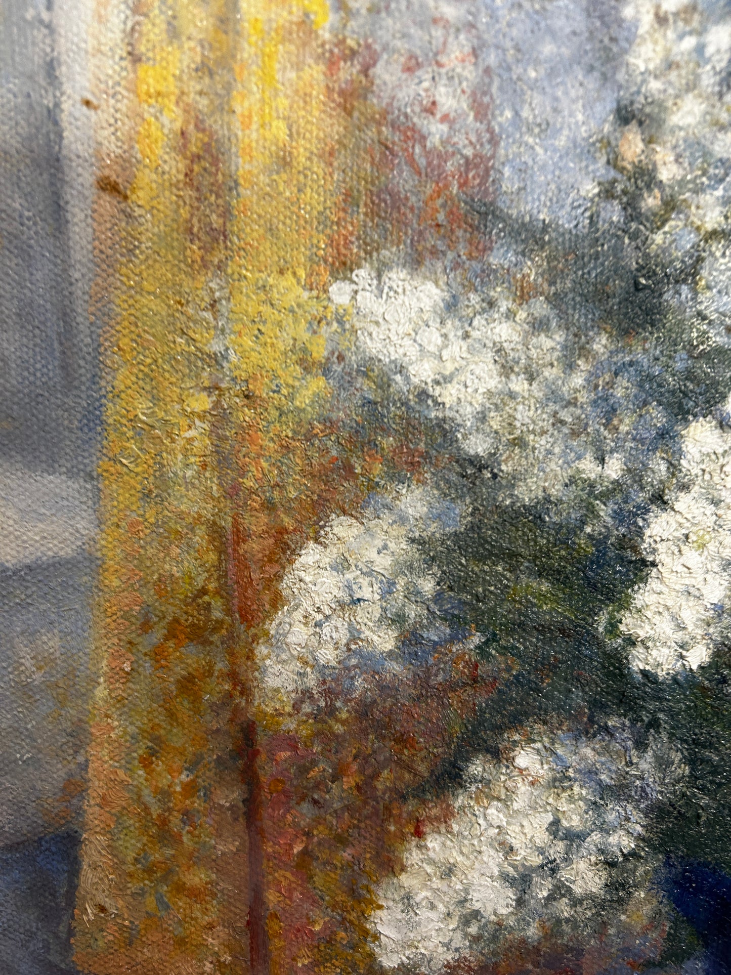 Still Life Spring Floral Oil on Canvas