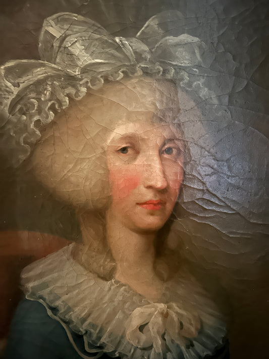 Ritratto femminile di una famiglia reale francese del XVIII sec