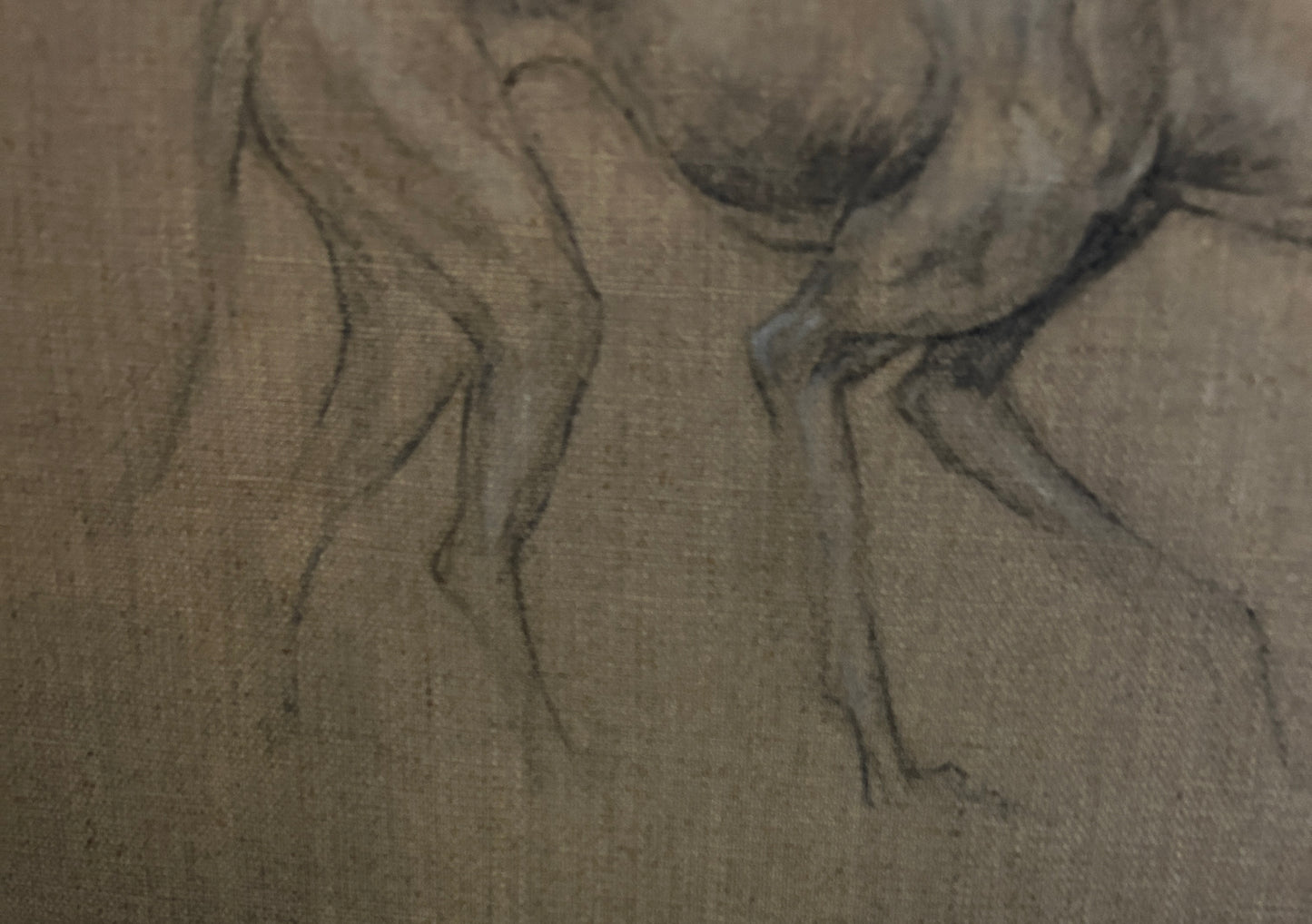 Anna Sims Oil on Linen Portrait  of a Greyhound
