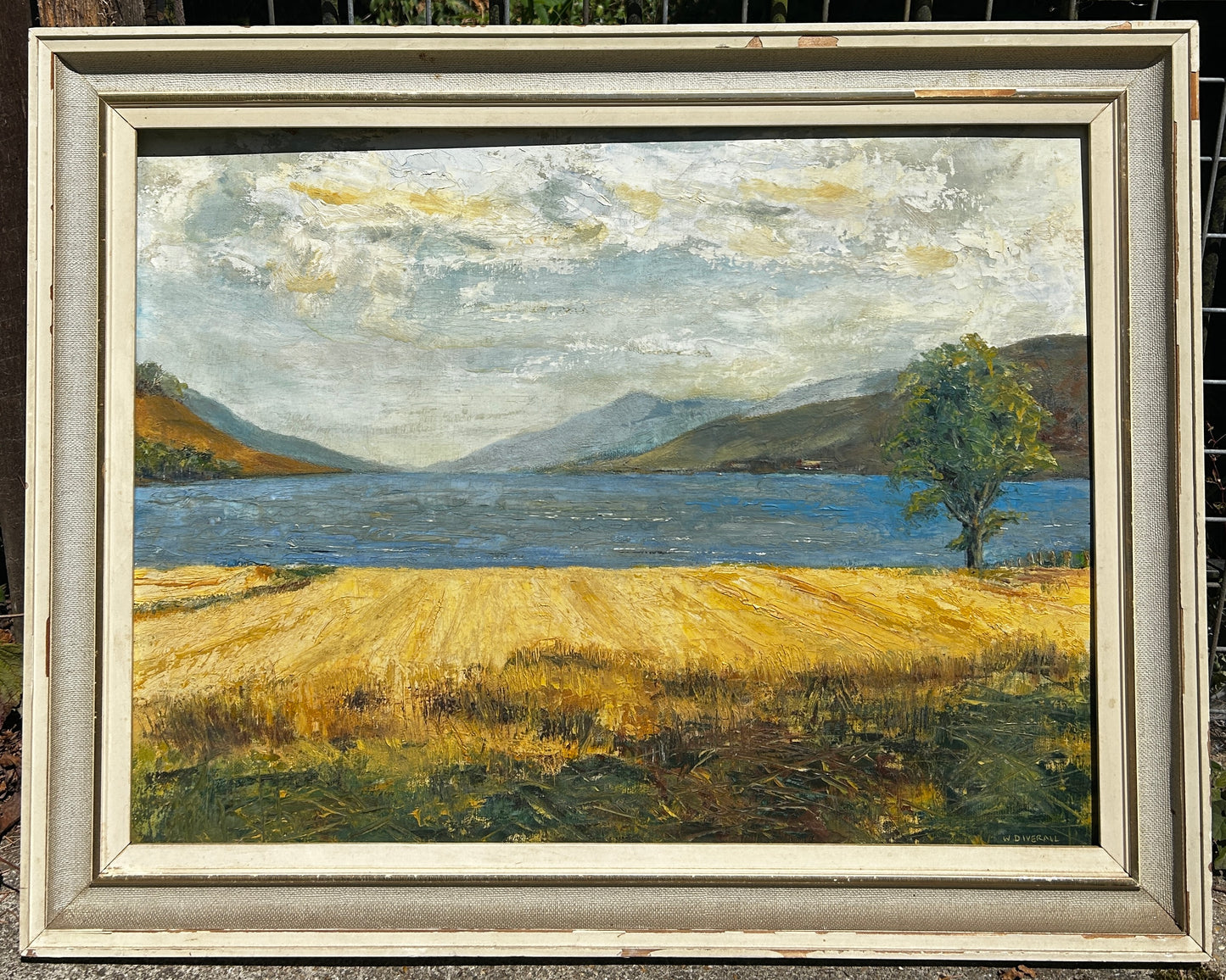 Mid Century Landscape English Scene of the Lake Disctict