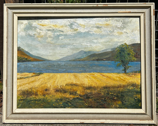 Mid Century Landscape English Scene of the Lake Disctict