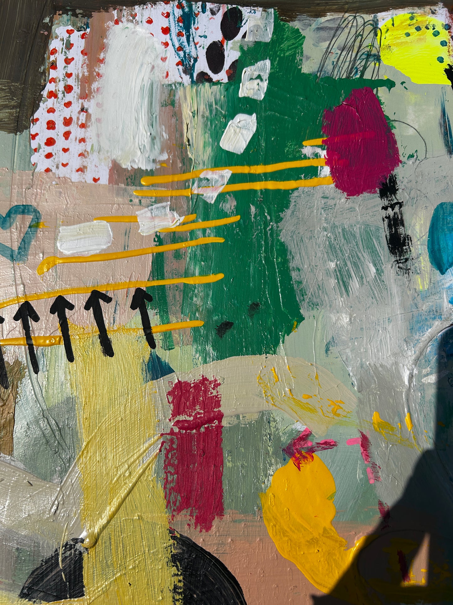 Breathe Deeper by Jenny Furman Acrylic on Linen Signed