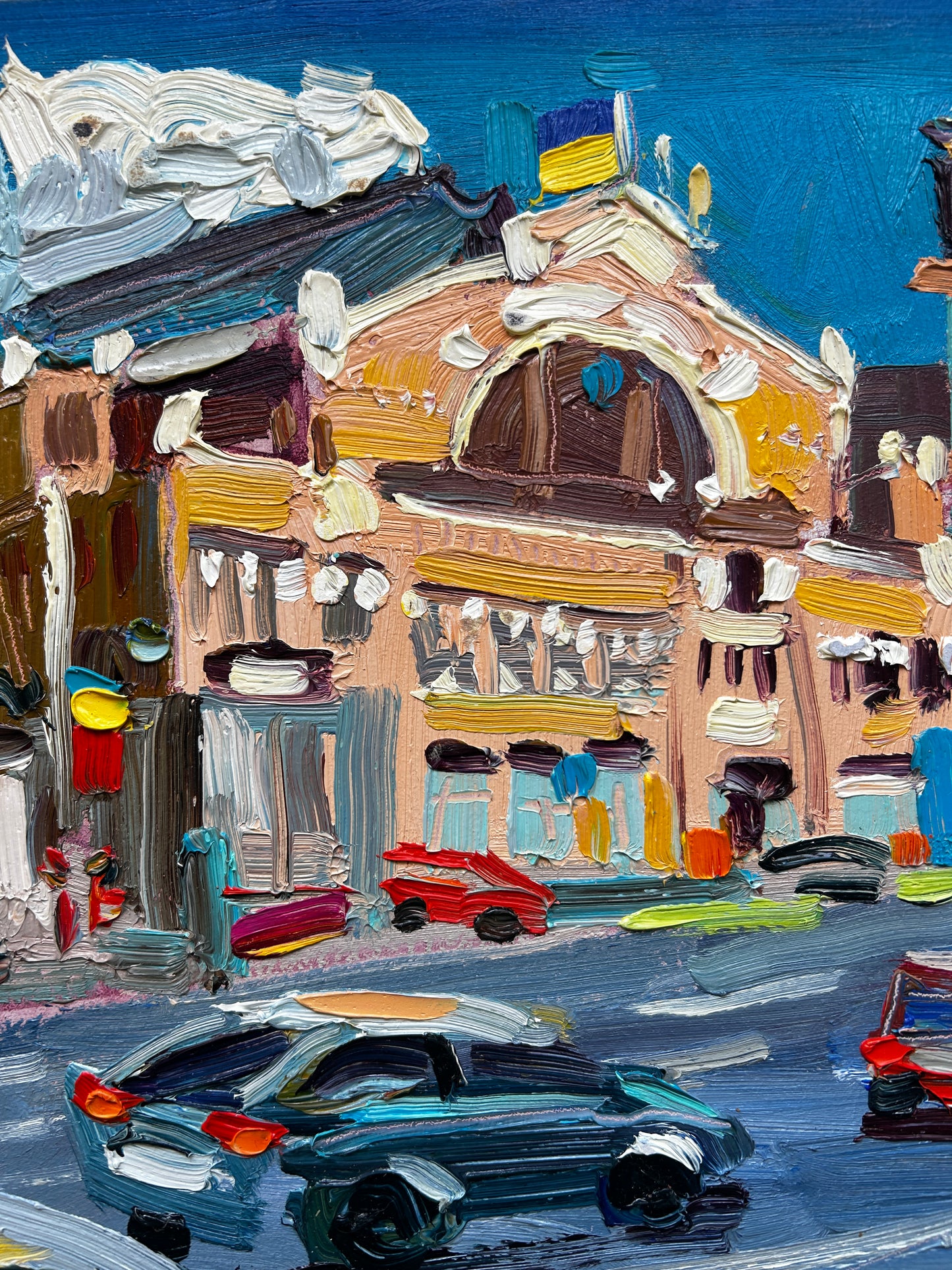 Bessarabian Market Scene by Ole Karako, Ukraine