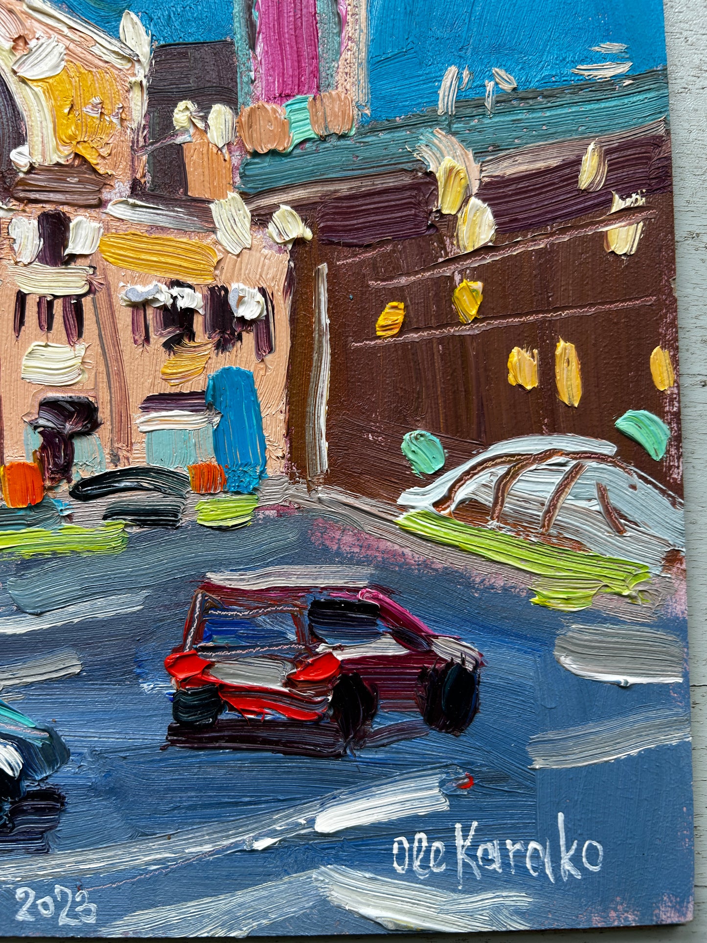 Bessarabian Market Scene by Ole Karako, Ukraine