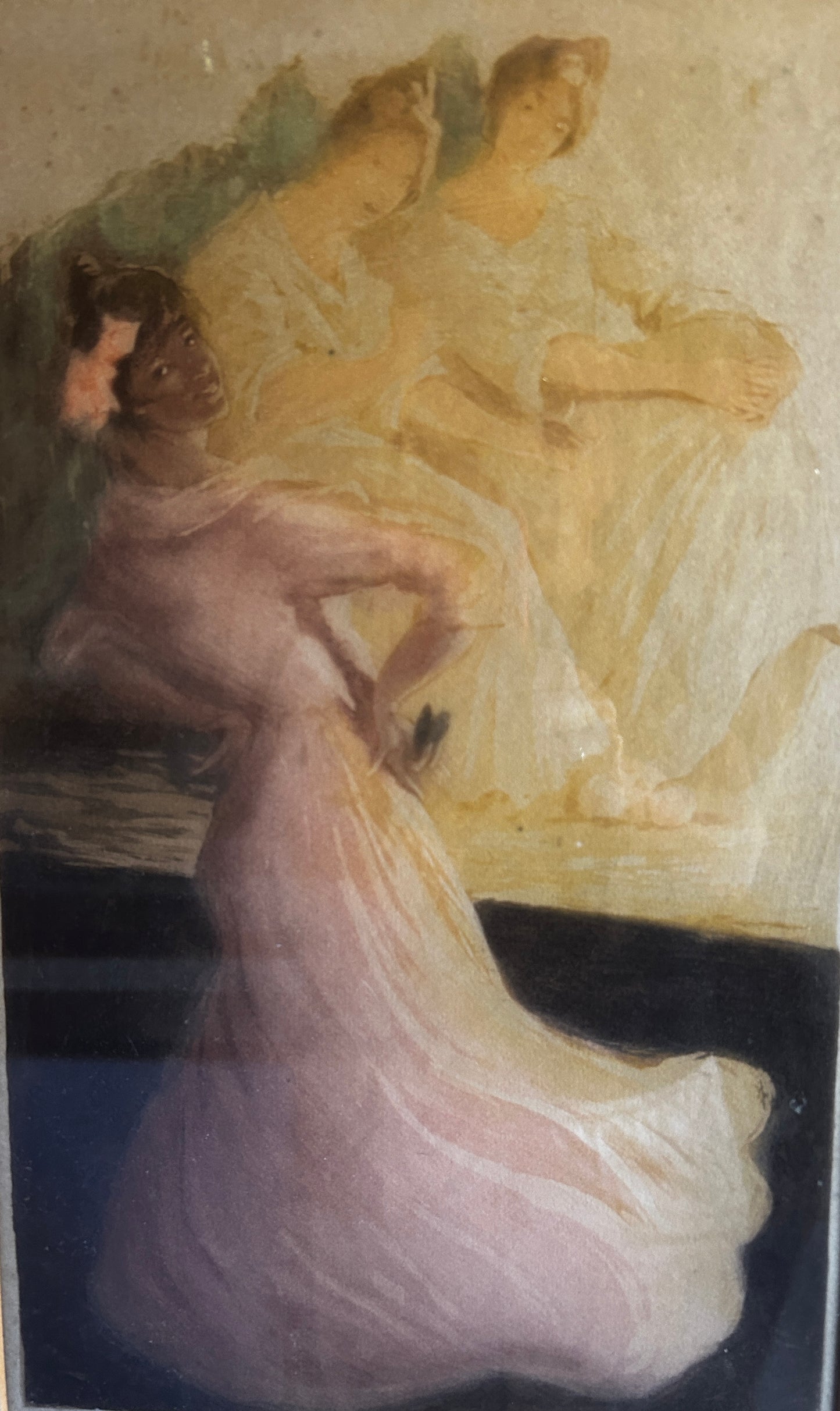Glamour Girl 1920's Watercolour
