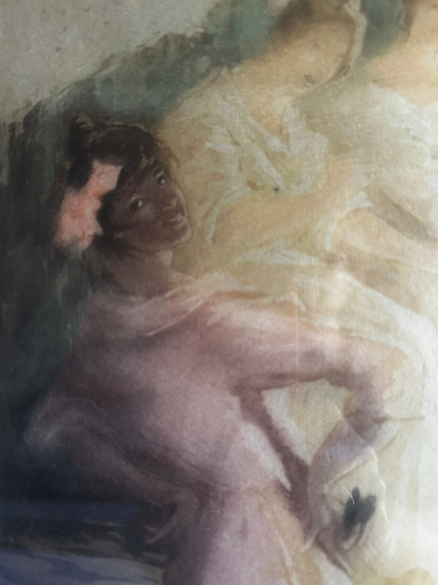 Glamour Girl 1920's Watercolour