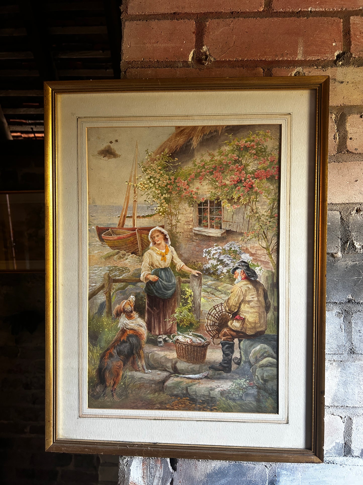 Horace Hammond 1894-1926 Signed Watercolour
