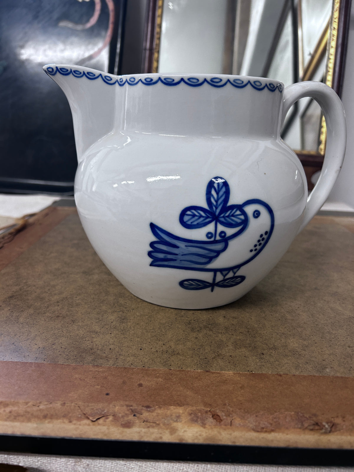 Hand Painted Portuguese Pottery Set of 6