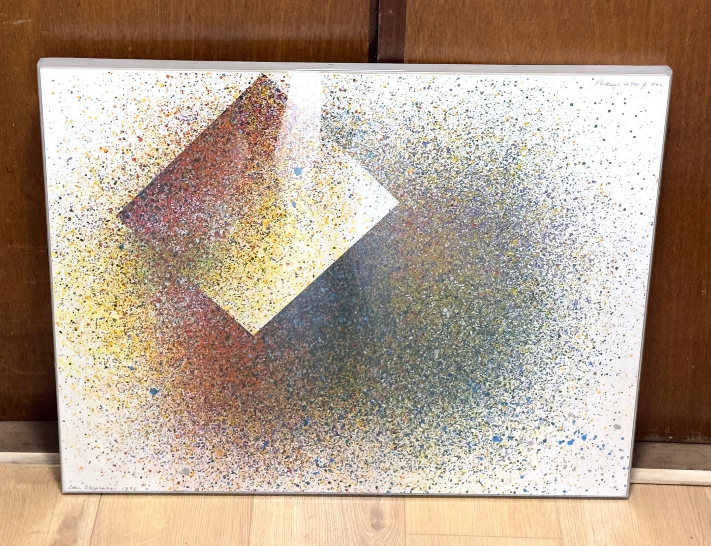 A Set of Abstracts by Ian Stephenson RA (British 1934-2000)  Signed