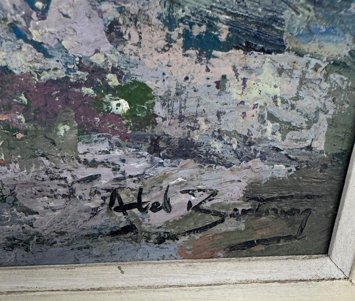 Abel Betram 1905-1939, France, Original Signed Oil Painting