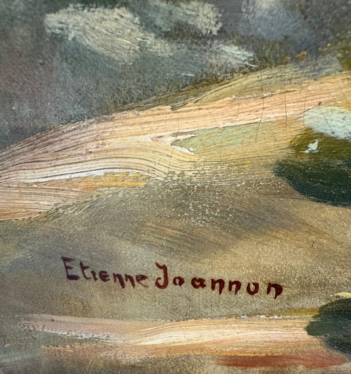 Étienne Albert Eugène Joannon-Navier (1857–1911) Belle Epoque Nude Portrait