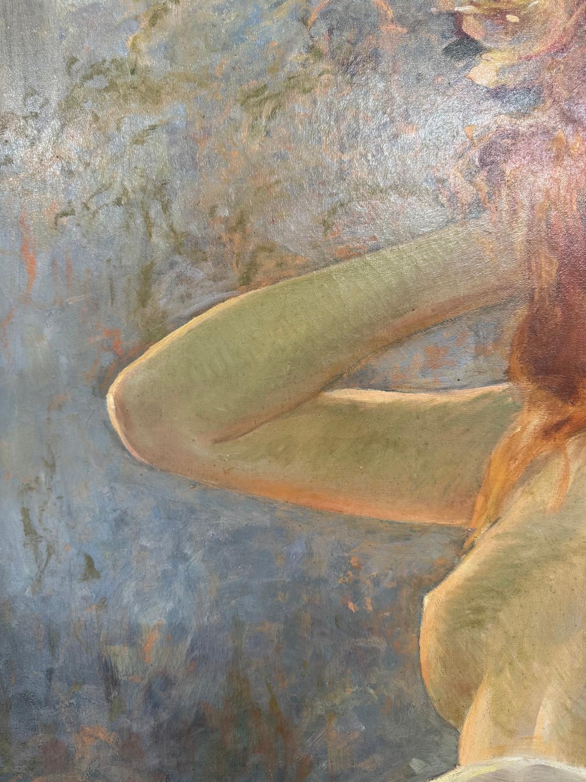 Étienne Albert Eugène Joannon-Navier (1857–1911) Belle Epoque Nude Portrait