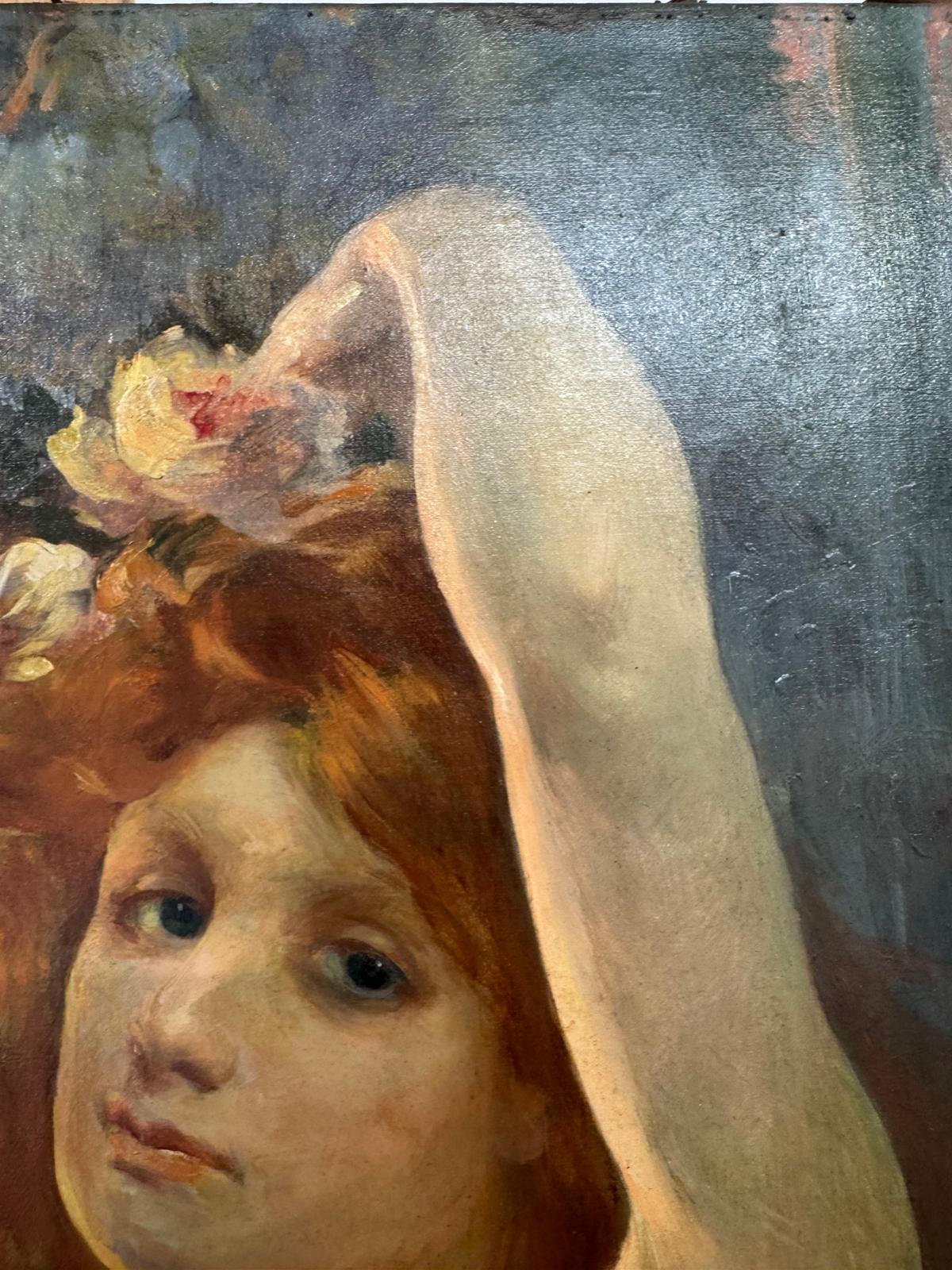 Étienne Albert Eugène Joannon-Navier (1857–1911) Belle Epoque Nude Portrait