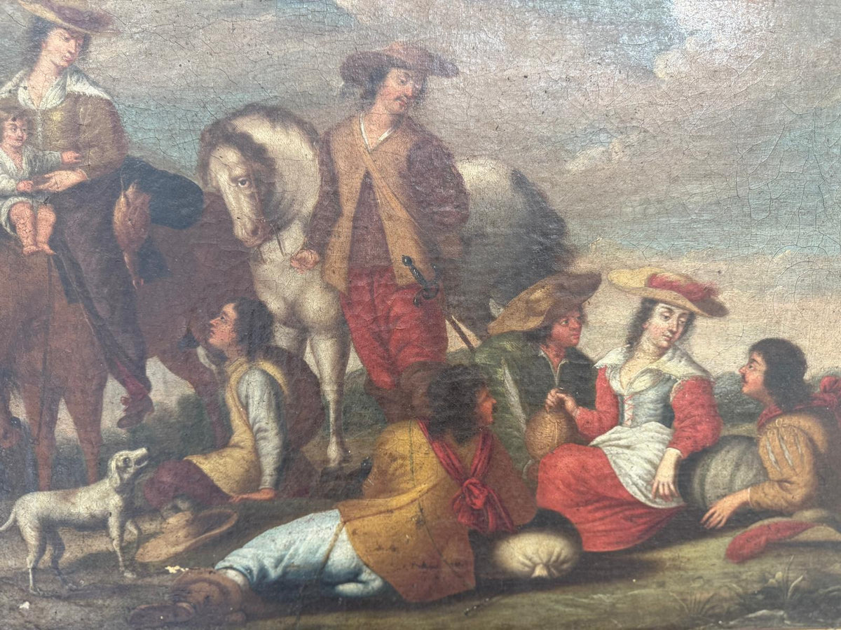 Old Master Oil on Canvas 17th Century Early 18th Century