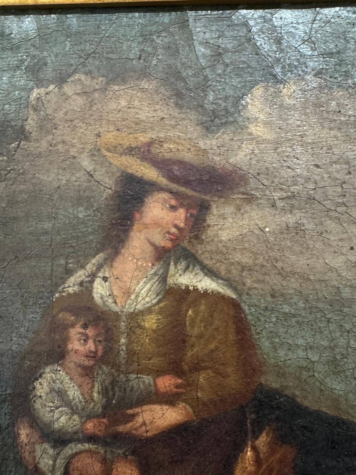 Old Master Oil on Canvas 17th Century Early 18th Century