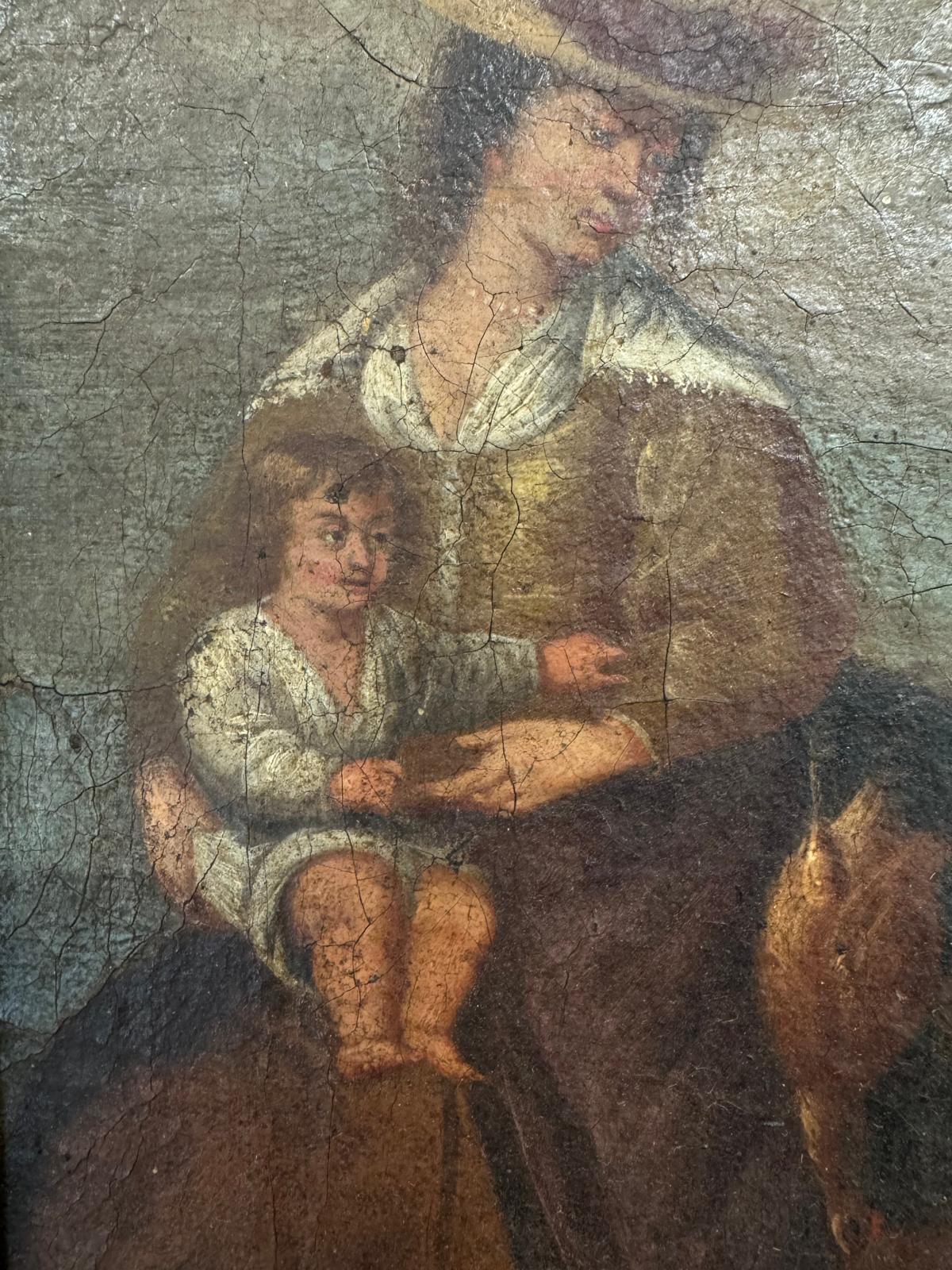 Old Master Oil on Canvas 17th Century Early 18th Century