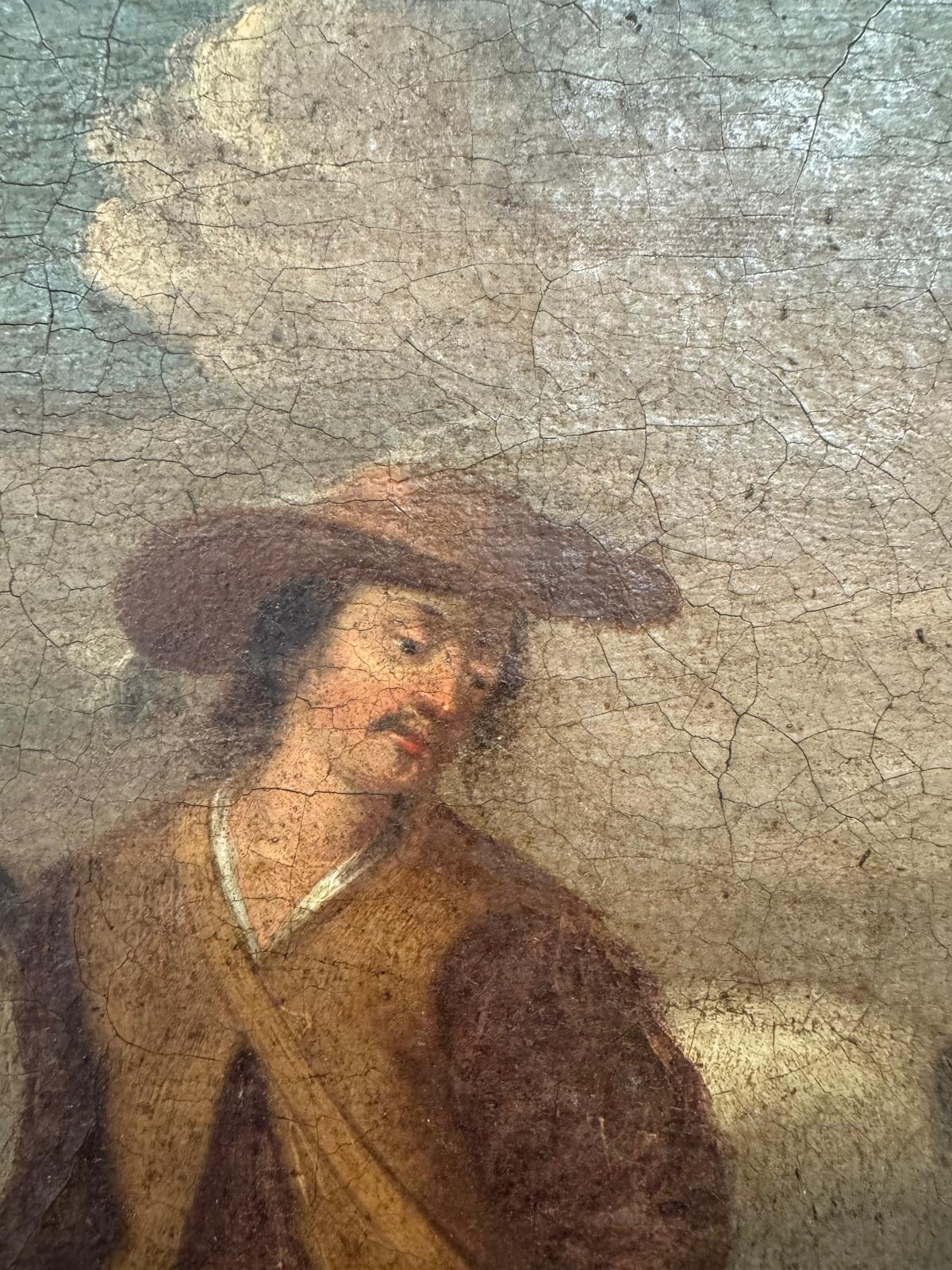Old Master Oil on Canvas 17th Century Early 18th Century