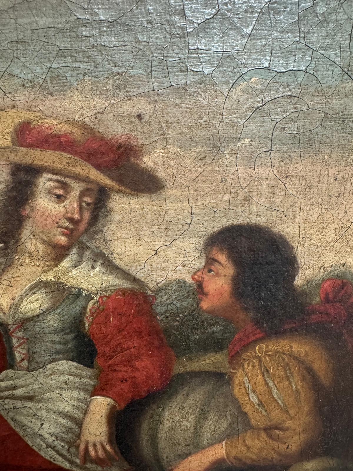 Old Master Oil on Canvas 17th Century Early 18th Century