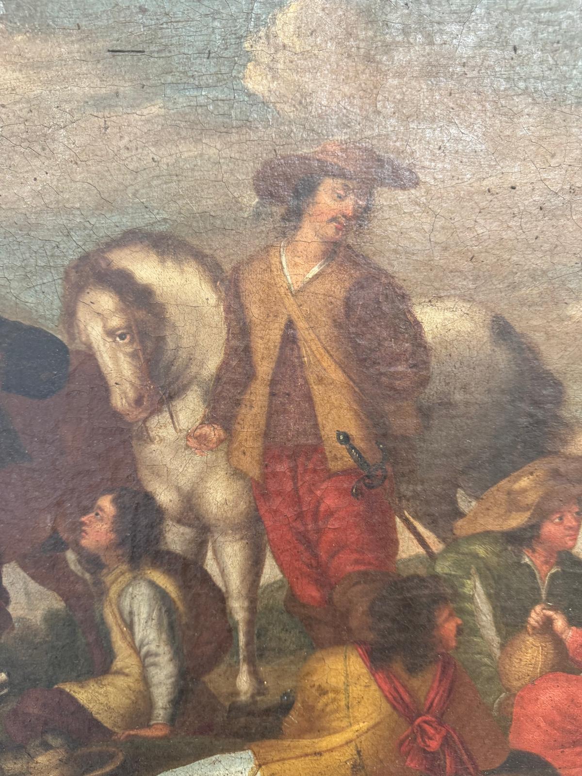 Old Master Oil on Canvas 17th Century Early 18th Century