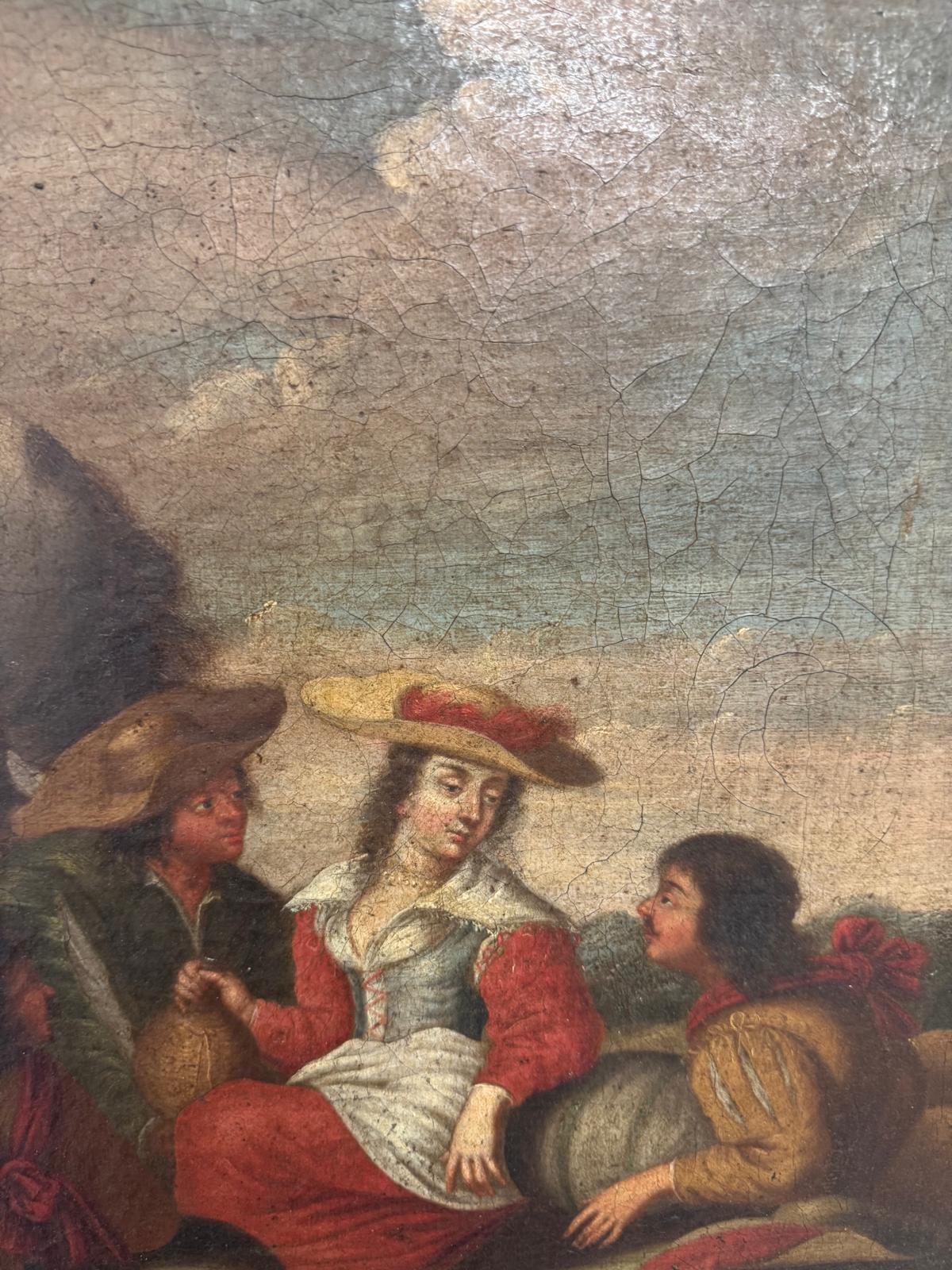 Old Master Oil on Canvas 17th Century Early 18th Century