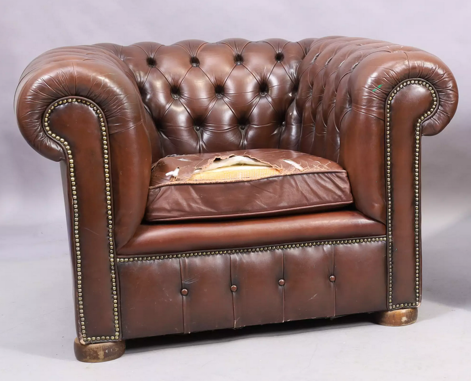 Sedie Chesterfield del XX secolo