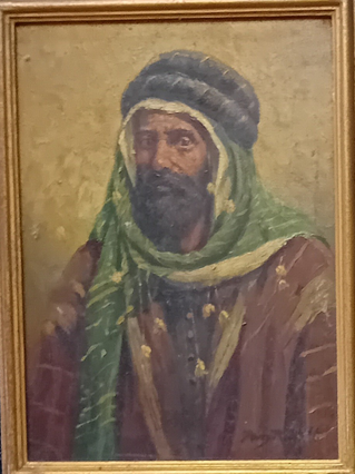 Arab Gent Oil on Board C1900