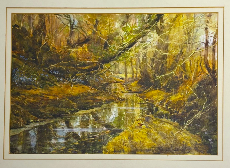 Ann Whalley Secret Waters Autumn Forest Stream