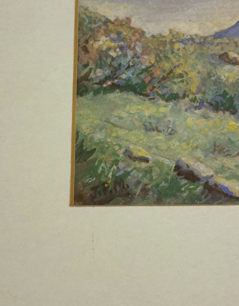 Penelope Mortimore (Scottish 20th C) Very Pool of River Awe Fresh Water Fishing