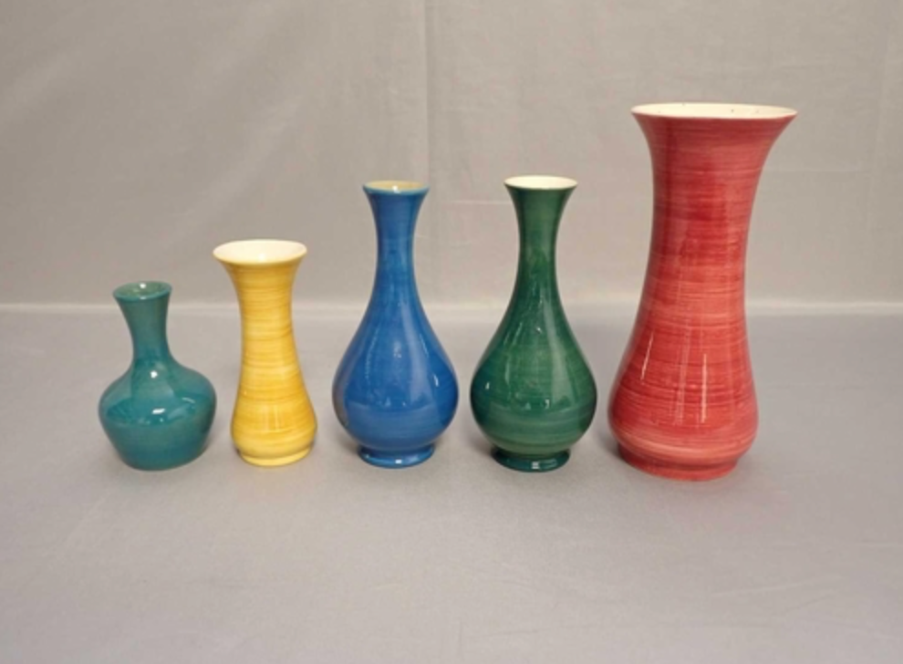 A Collection of Rare Moorecraft Vases