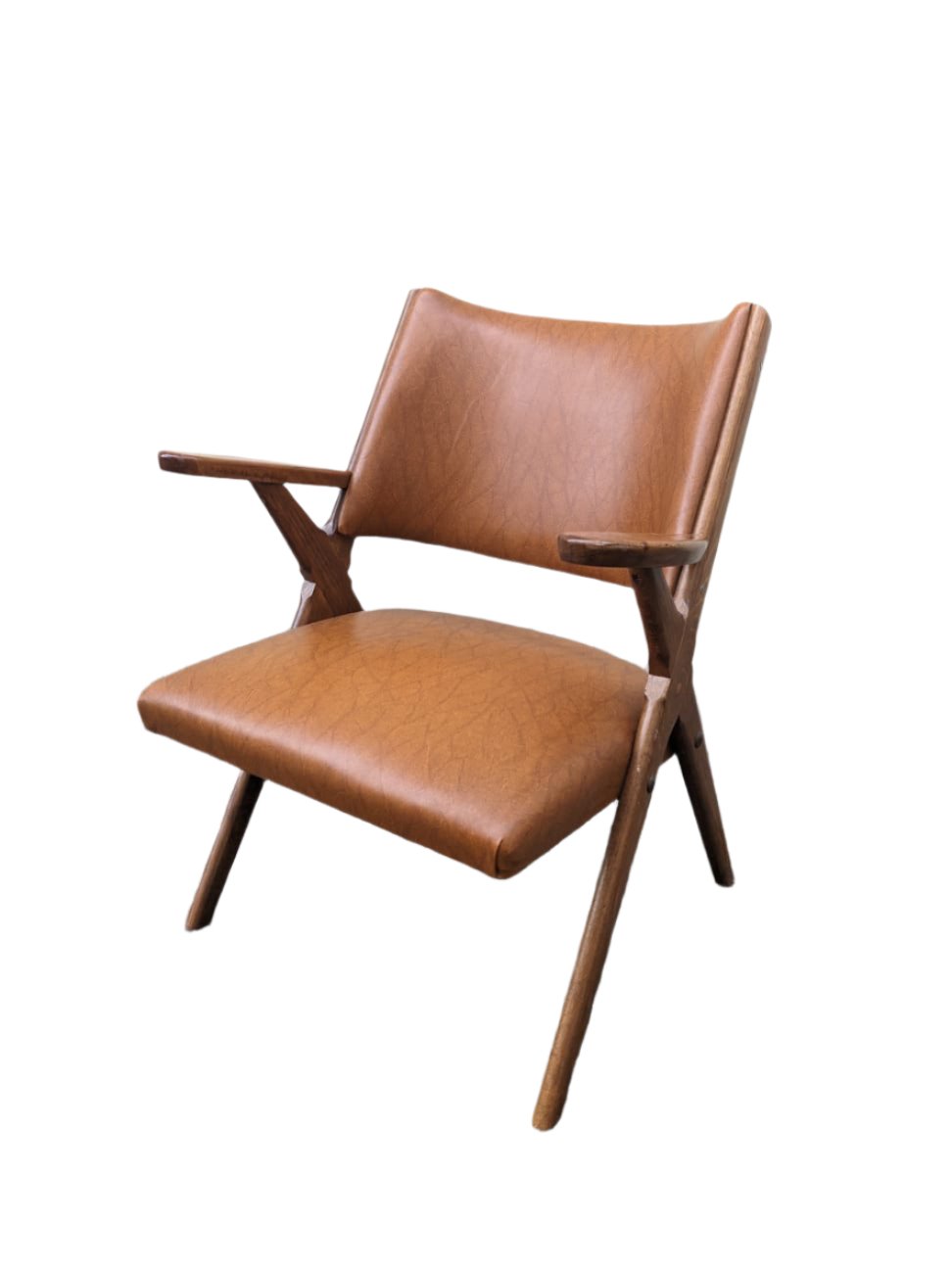 1950s Iconic Italian Chair, in the manner of Dal Vera