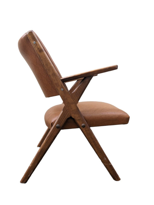 1950s Iconic Italian Chair, in the manner of Dal Vera