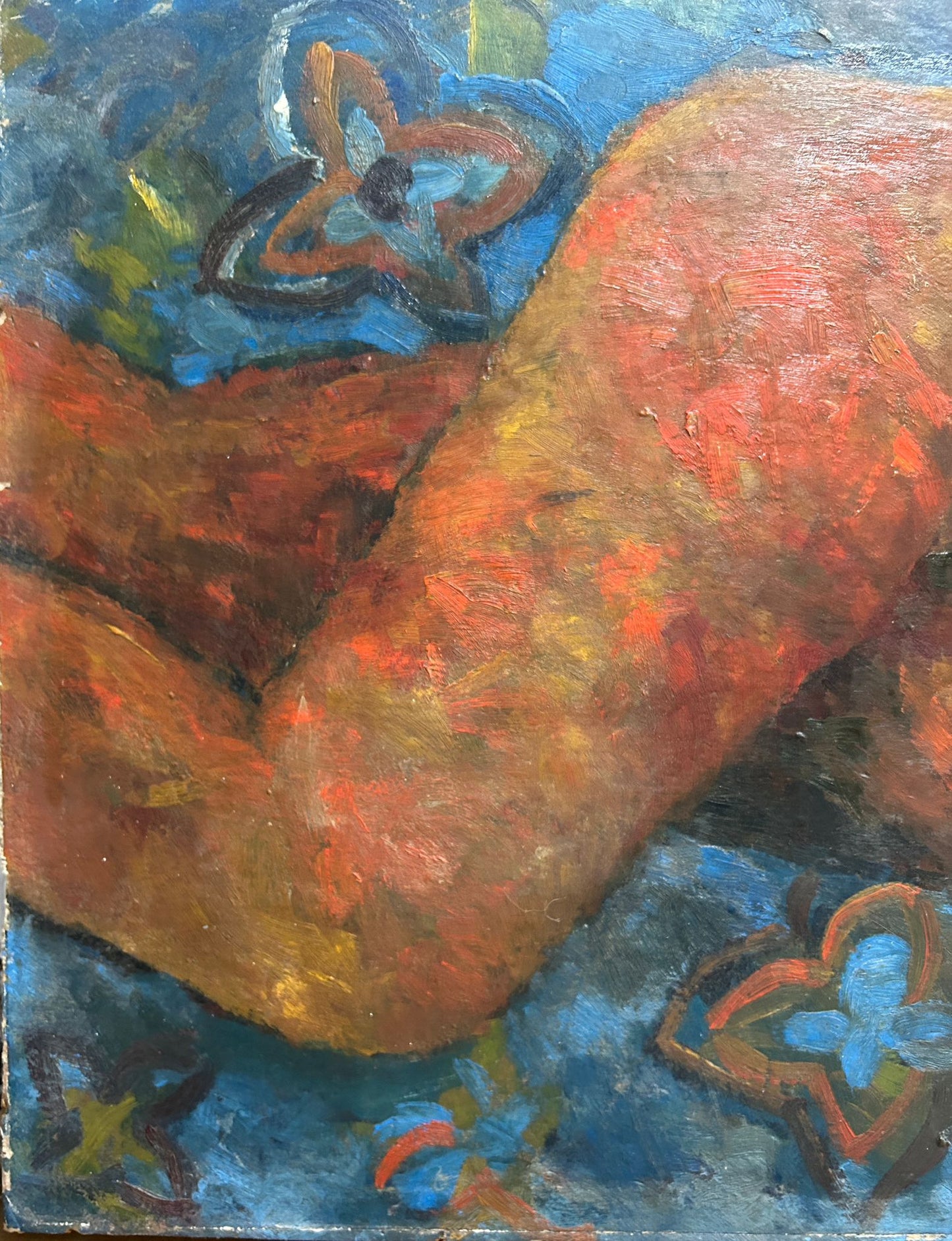 Mid Century Reclining Female Nude