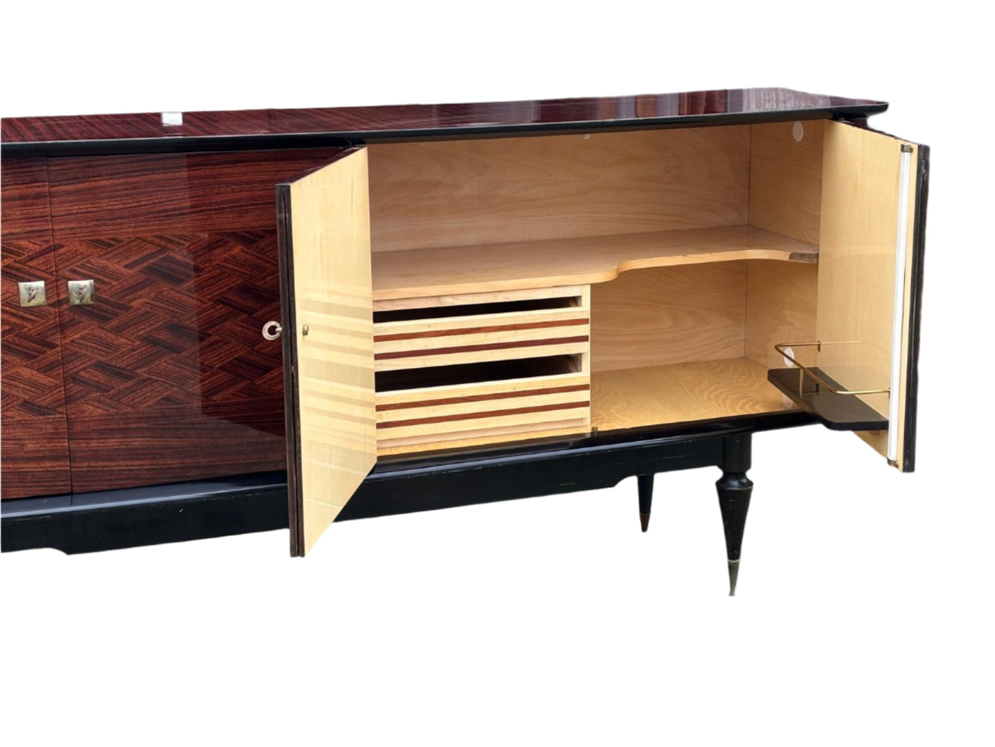 1980's Chic French Rosewood Sideboard/Dresser