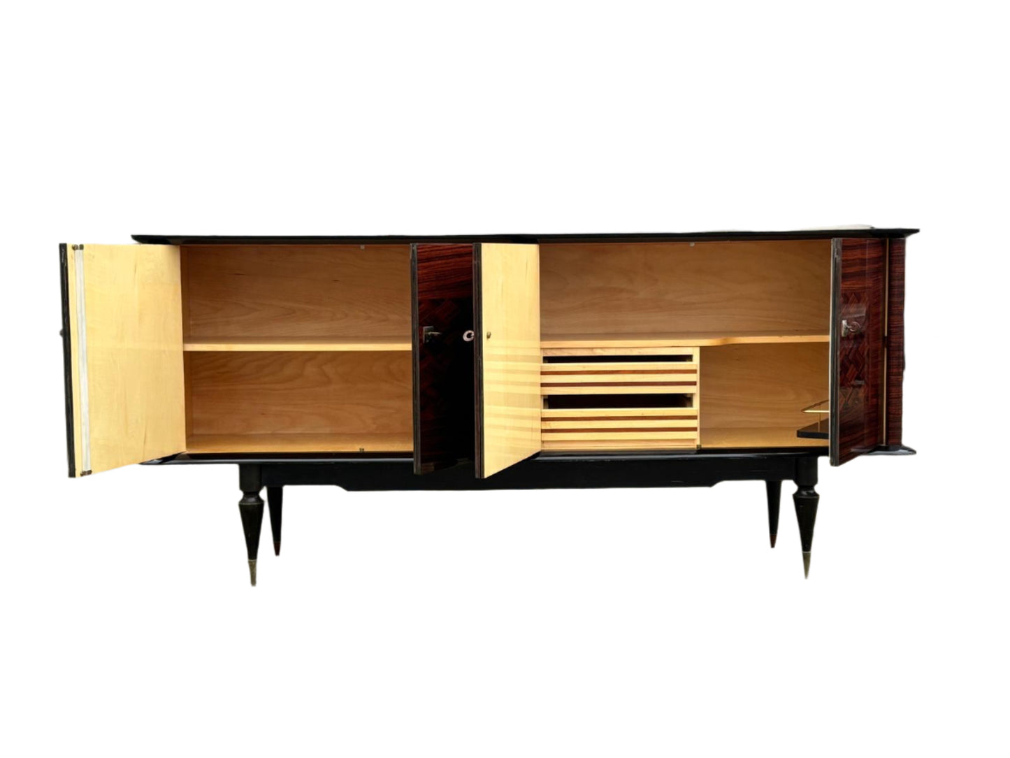 1980's Chic French Rosewood Sideboard/Dresser