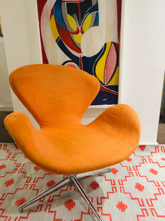 The iconic Swan Chair - designed by Arne Jacobsen, Danish, 1902-1971