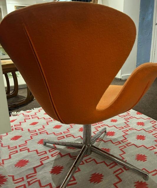 The iconic Swan Chair - designed by Arne Jacobsen, Danish, 1902-1971