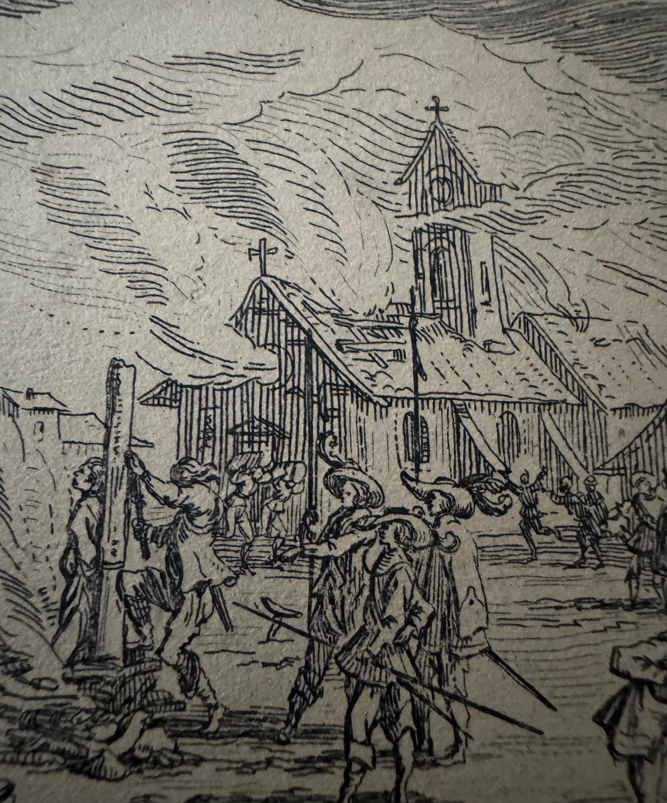 CALLOT, Jacques (1592-1635).Les Grandes Misères de la Guerre (The Miseries and Misfortunes of War).