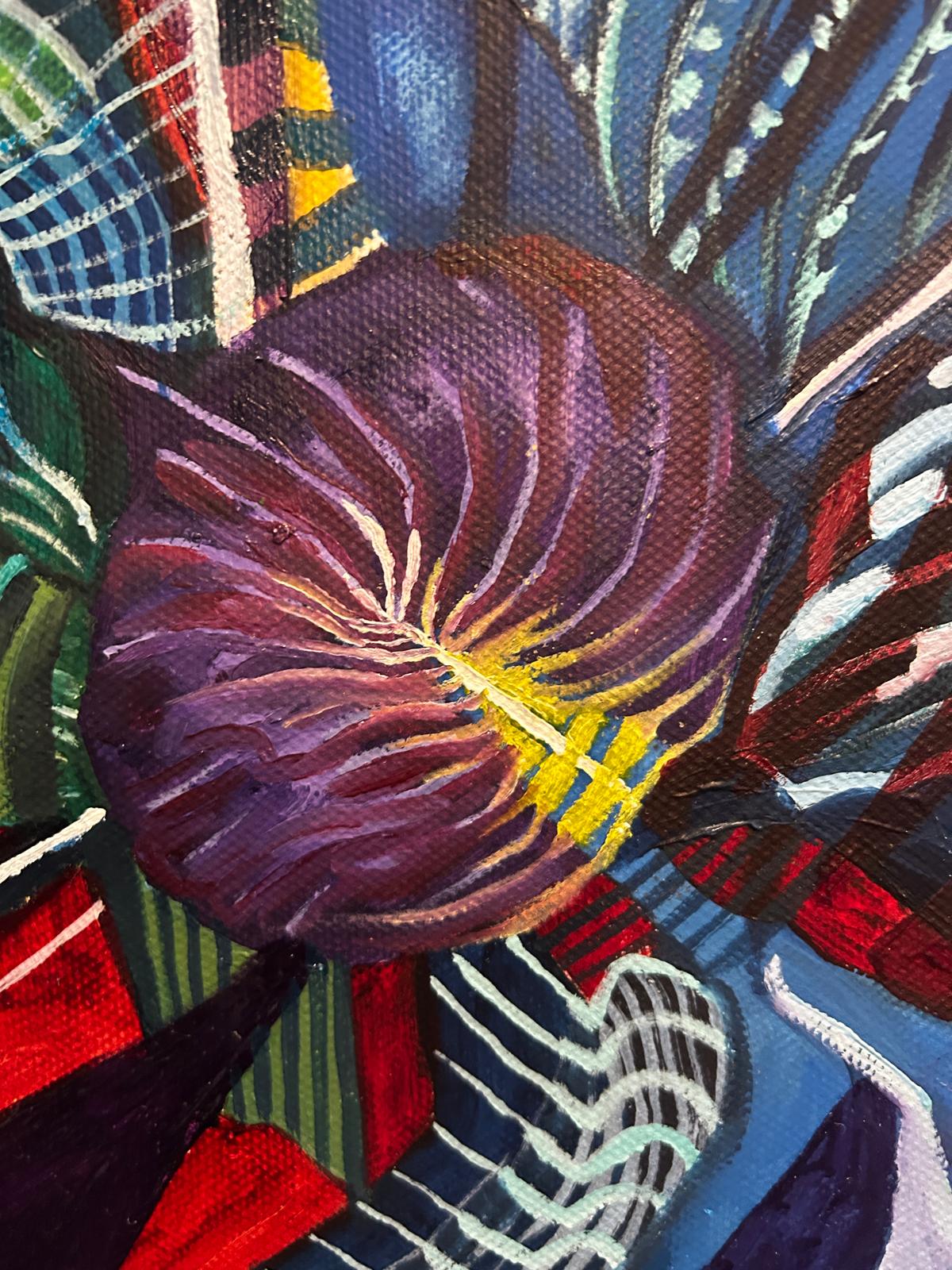 Colourful Abstract By the Well Known Artist Colin Spencer