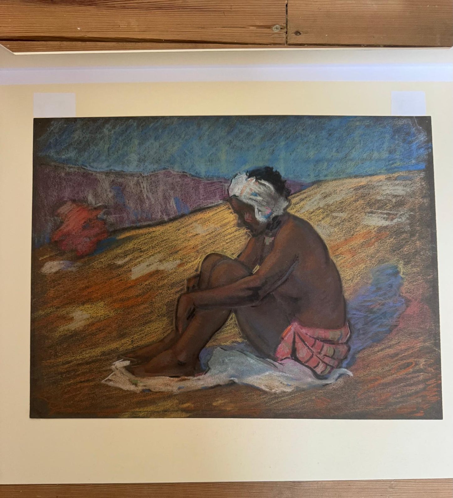 Mid Century Male Portrait by Frederick William George