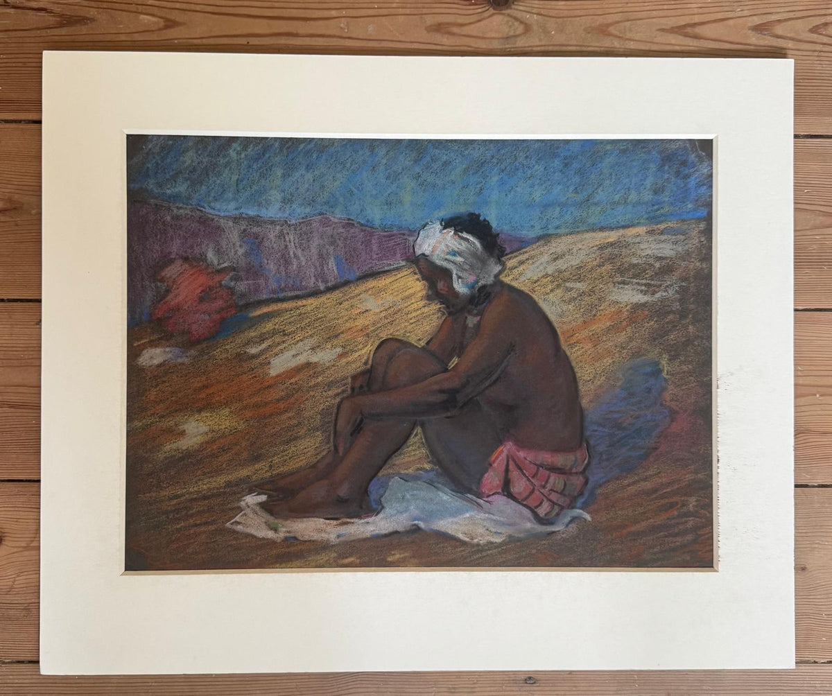 Mid Century Male Portrait by Frederick William George